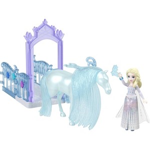Disney Frozen Elsa & Nokk Small Doll & Horse Adventure Set with
