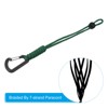 Unique Bargains Braided Wrist Polyester Keychain Badge Lanyard with Snap Hook 4 Pcs - 3 of 4