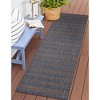 Liora Manne Avena  Indoor/Outdoor Rug  Denim.. - image 3 of 4