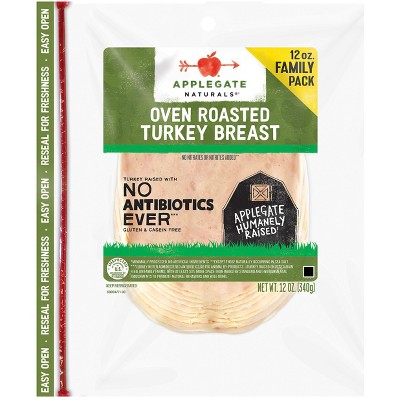 Applegate Natural Oven Roasted Turkey Breast Slices - 12oz