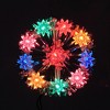 Tree Topper Finial 5.5 Inch Tinsel Snowflake Tree Topper Electric Finial Tree Toppers - 3 of 3