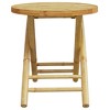 vidaXL Folding Patio Table 17.7 In.x17.7 In. Bamboo - 4 of 4