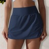 Anna-Kaci Active Women's High Waist Athletic Skort with Built-In Shorts and Side Pockets - 4 of 4