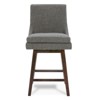 Spruce&Spring Swivel Counter Height Barstool with Double-layed Seat - 2 of 4