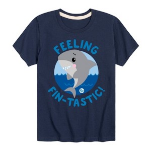 Boys' - Fisher Price - Feeling Fintastic Shark Short Sleeve Graphic T-Shirt - 1 of 4