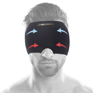 Spalding Headache Relief Cap, Hot/Cold Therapy Gel Cap, Light-Blocking Design, Stretchable Comfort Fit - 1 of 4