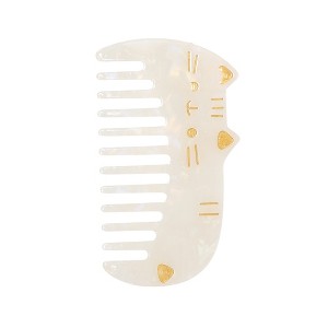Unique Bargains Women Durable Cute Cat Comb 1 Pc - 1 of 4