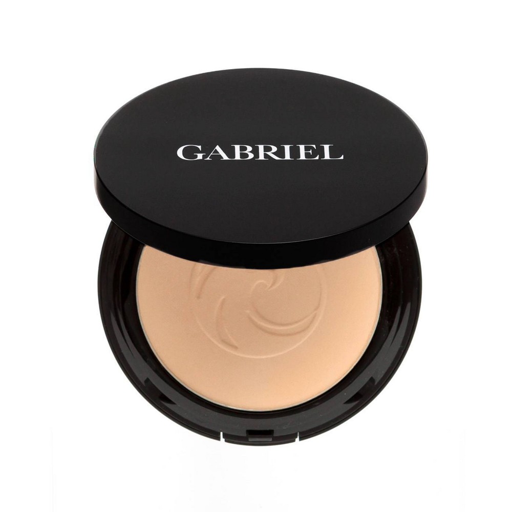 Gabriel Cosmetics Dual Pressed Powder Foundation - Light Beige - 0.32oz