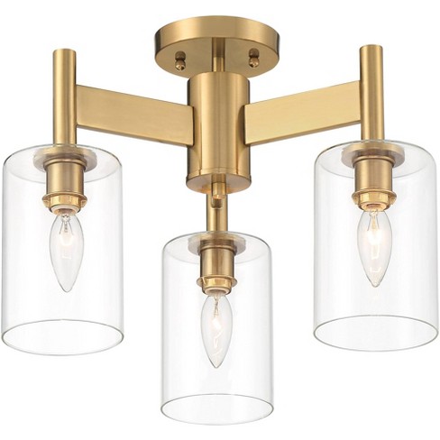 Three light deals ceiling fixture