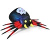 Tangkula 6.5FT Inflatable Halloween Spider Long Outdoor Indoor Blow Up Spider with Magic LED Lights - 4 of 4