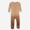 Leveret Matching Family Pajamas – Tie Dye Ombre Beige Print – 100% Cotton – Customizable for Personalization - 2 of 4