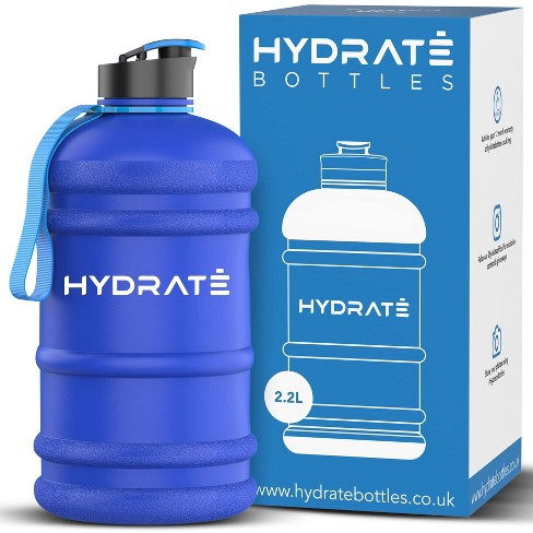 HYDRATE XL Jug Half Gallon Water Bottle - BPA Free, Flip Cap, Ideal for Gym  - Color