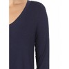 Women's V-Neck Dolphin Hem Top - ZENANA - 2 of 2