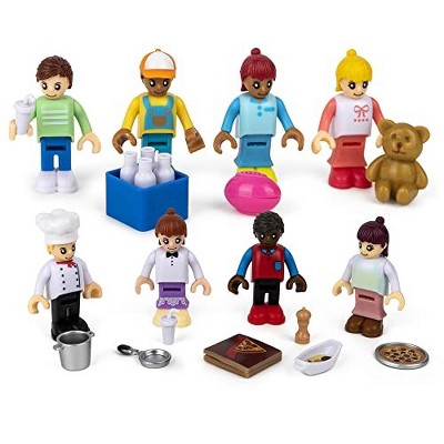 PlayMiniz 2-Inch Toy Figures and Playsets, 23 Pieces