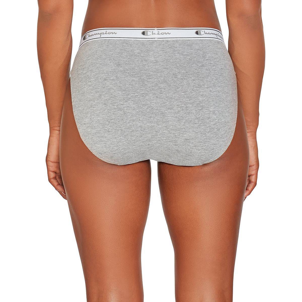 Champion Women's 5pk Cotton Stretch Iconic Essentials Hi-Cut Underwear - thumbnail 4