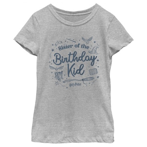 Girl's Harry Potter Birthday Kid Sister T-Shirt - image 1 of 4