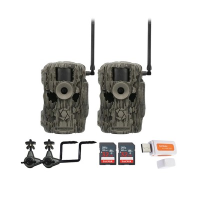 Stealth Cam 36MP Fusion Max Cellular Trail Camera with  Accessories (2 Pack)