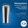 DuraVent 6DP-36 DuraPlus 36 x 6 Inch Galvanized Steel Triple Wall Wood Burning Stove Pipe Connector to Vent Smoke/Exhaust, Silver - 2 of 4