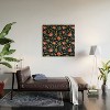 Heather Dutton Poppy Meadow Midnight Wood Wall Mural - Society6 - image 2 of 2