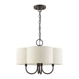 Livex Lighting Solstice 4 - Light Chandelier in  English Bronze - 1 of 1