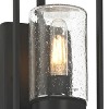 John Timberland Nordvik 15" High Black Outdoor Wall Light - 3 of 4