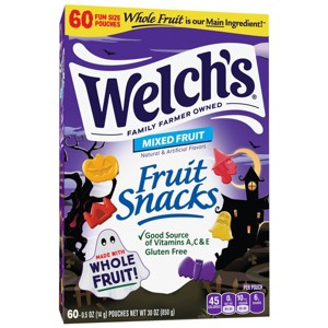 Welch's Halloween Mixed Fruit Fruit Snacks - 30oz/60ct - 1 of 4