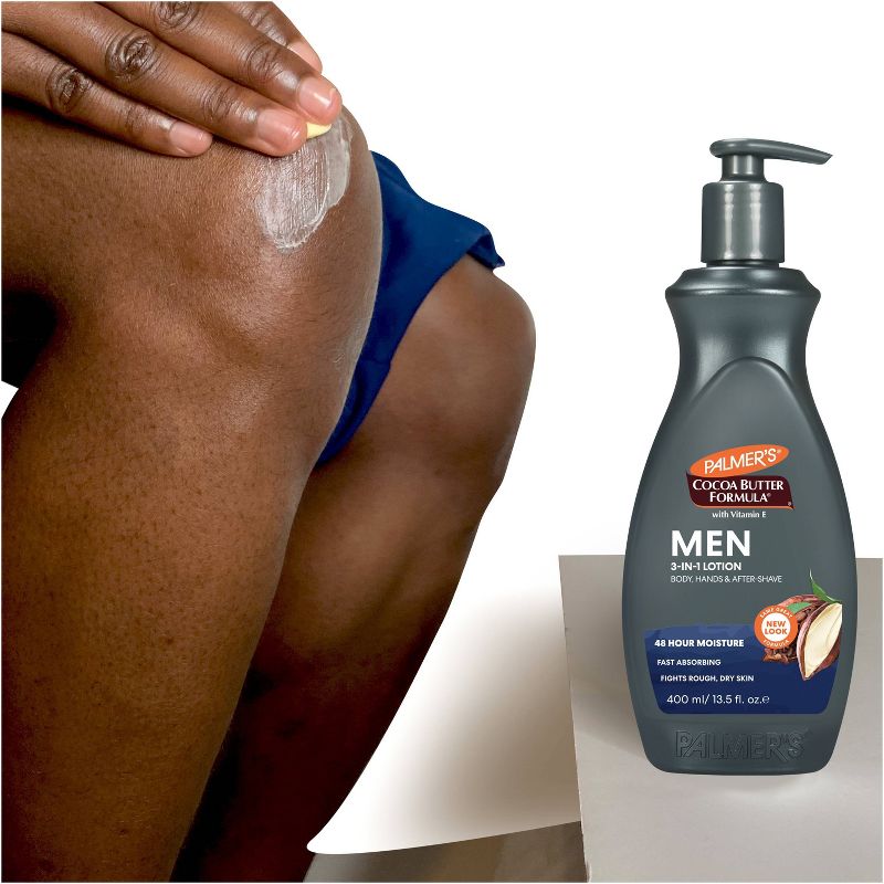 Palmer&#39;s Men&#39;s Body Lotion with Pump Bottle Cocoa Butter - 13.5 fl oz, 5 of 9
