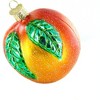 Old World Christmas Blown Glass Ornament for Christmas Tree, Peach - 4 of 4