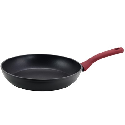 Gibson Marengo 10in Nonstick Frying Pan Red