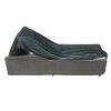 Moda Furnishings Water Resistant Patio Chaise Lounge Cover - 2 of 4