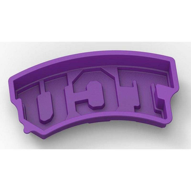 MasterPieces FanPans NCAA TCU Horned Frogs Team Logo Silicone Cake Pan, 2 of 4