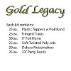 Beistle New Year Gold Legacy Assortment Contains 150 items for your party of 50 guests Gold - 2 of 2