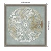 Amanti Art Encore (Mandala) by Aimee Wilson Canvas Wall Art Print Framed 16 x 16-in. - 4 of 4