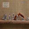 Nambe Angel Nativity Figure – Serene Angel in Adoration, Metal Alloy Holiday Décor Statue, 7” H × 5” W, Meaningful Christmas Gift - 3 of 4