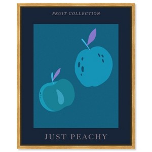 Art Remedy Just Peachy Collection Retro Summer Drinks Art Prints Framed - 1 of 4