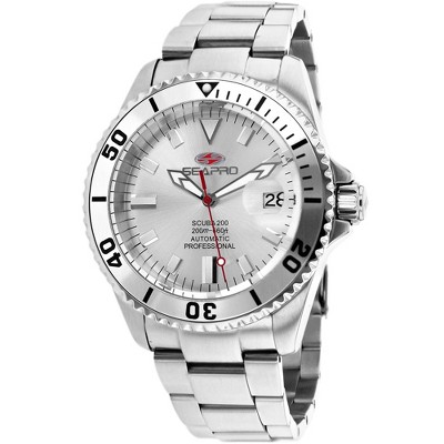 Seapro Men's Scuba 200 Silver Dial Watch - SP4310