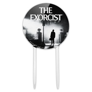 The Exorcist Logo And Silhouette Acrylic Cake Topper - 1 of 4
