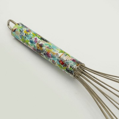 Mela Artisans Rainforest Bloom Bowl and Whisk - Thumbnail 3