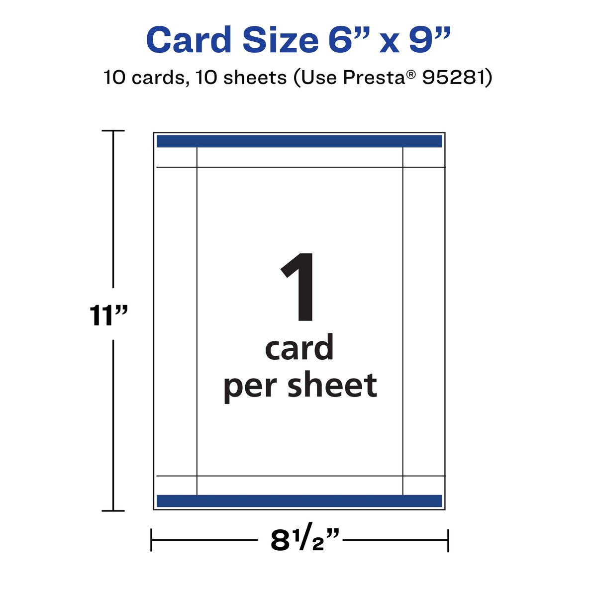 Avery 6" x 9" Rectangle, Glossy White Postcards - thumbnail 5