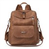 Wikineon Elegant Ladies' Purse in Rich Caramel Color: Stylish Accessory with Sleek Design, Perfect for Daily Outings or Evening Events - 2 of 4
