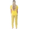 Nickelodeon SpongeBob SquarePants Womens' Faces 2 Piece Jogger Pajama Set Yellow - 2 of 4