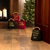 Pavilion Gift Company - Wonderful - 5" x 6" Velvet Door Stopper - Door Stops - 2 of 4