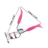 Unique Bargains Women's Fishtail Handle Eyelash Curler 1 Pc - 2 of 3