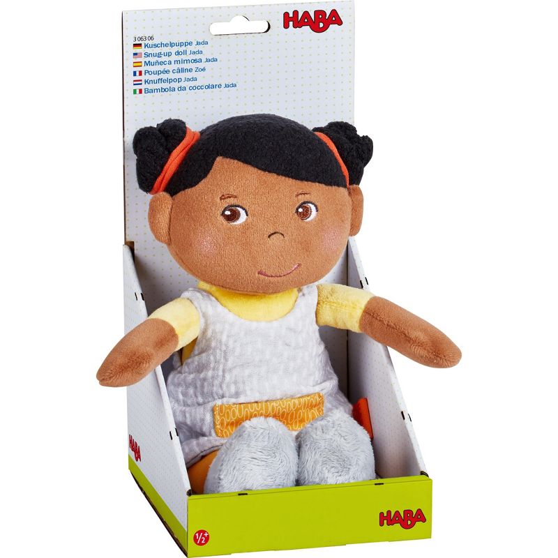 HABA Snug Up Jada Soft Baby Doll (Machine Washable), 5 of 9
