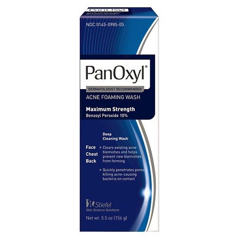 wash panoxyl acne peroxide benzoyl foaming target face oz skin bleaching ways everything without own use buzzfeed washes maximum strength