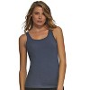 Felina Stretch Layering Womens Tank Top - Seamless Cotton Tank Top for Women, Workout Top (3-Pack) - 2 of 4