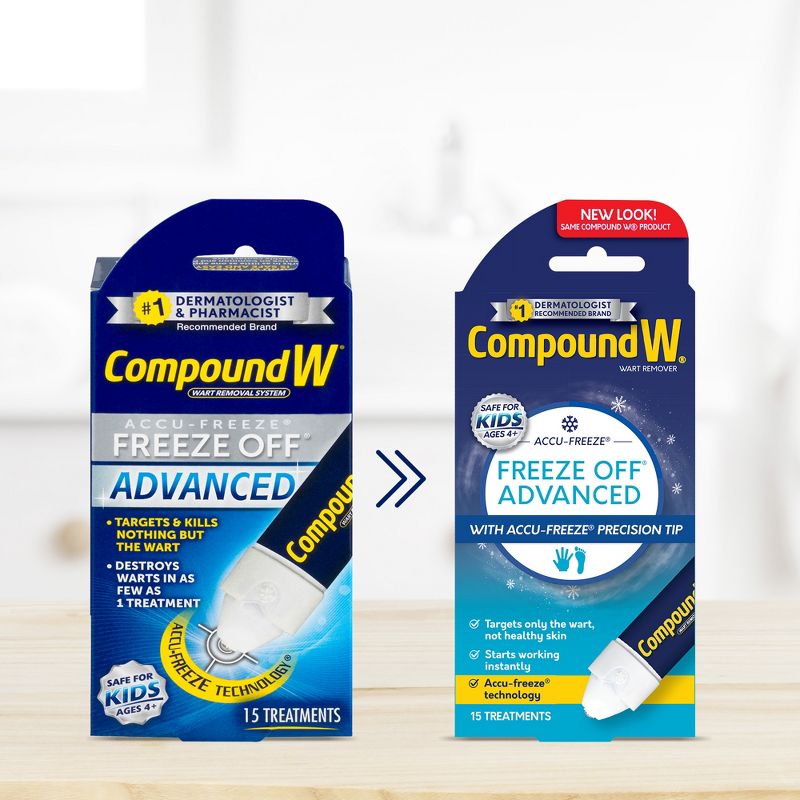 Compound W Freeze Off Advanced Wart Remover with Accu-Freeze - 15 Applications, 3 of 9