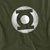 Dc Green Lantern Green Lantern Logo Distressed Adult T-Shirt - 2 of 4
