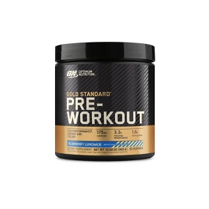 Optimum Nutrition Gold Standard Pre-Workout Dietary Supplement Powder - Blueberry Lemonade - 30 Servings - 10.58oz - 1 of 4