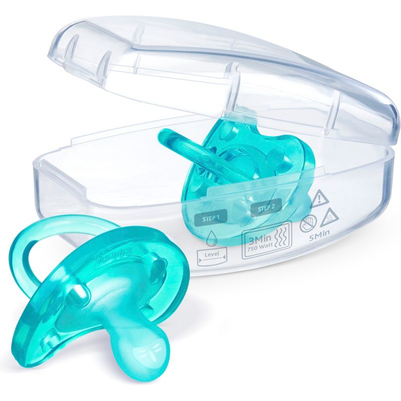 Chicco PhysioForma Soft Silicone Pacifier - 0-6m/2pc, 4 of 9